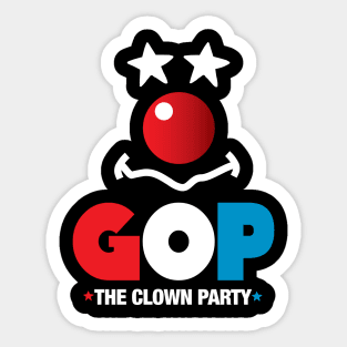 The Clown Party Sticker